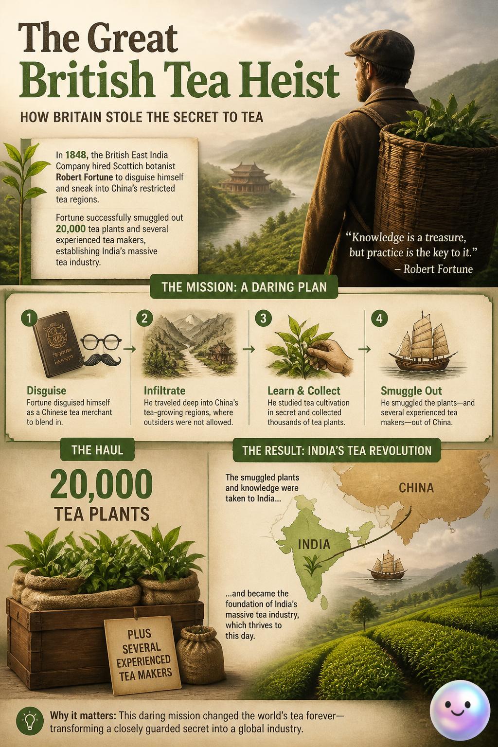 The great British tea heist