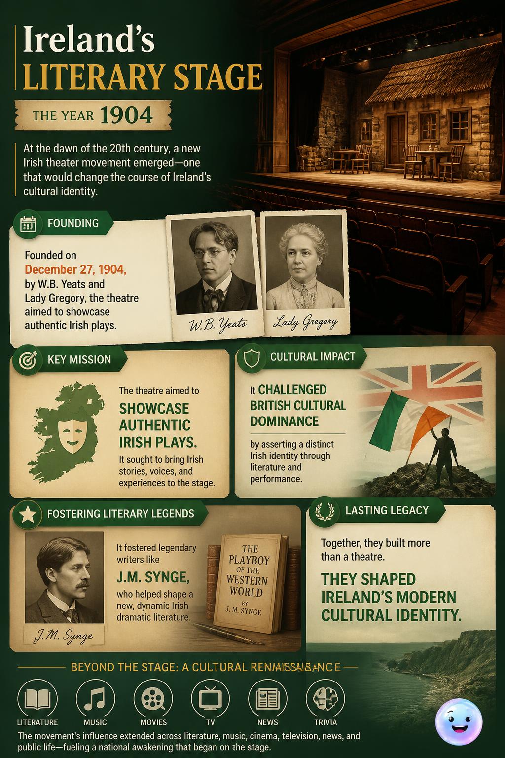 Ireland's literary stage