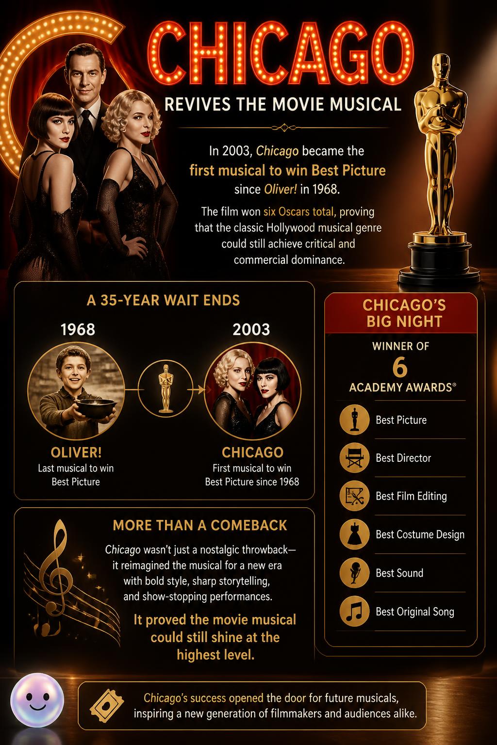 Chicago revives the movie musical