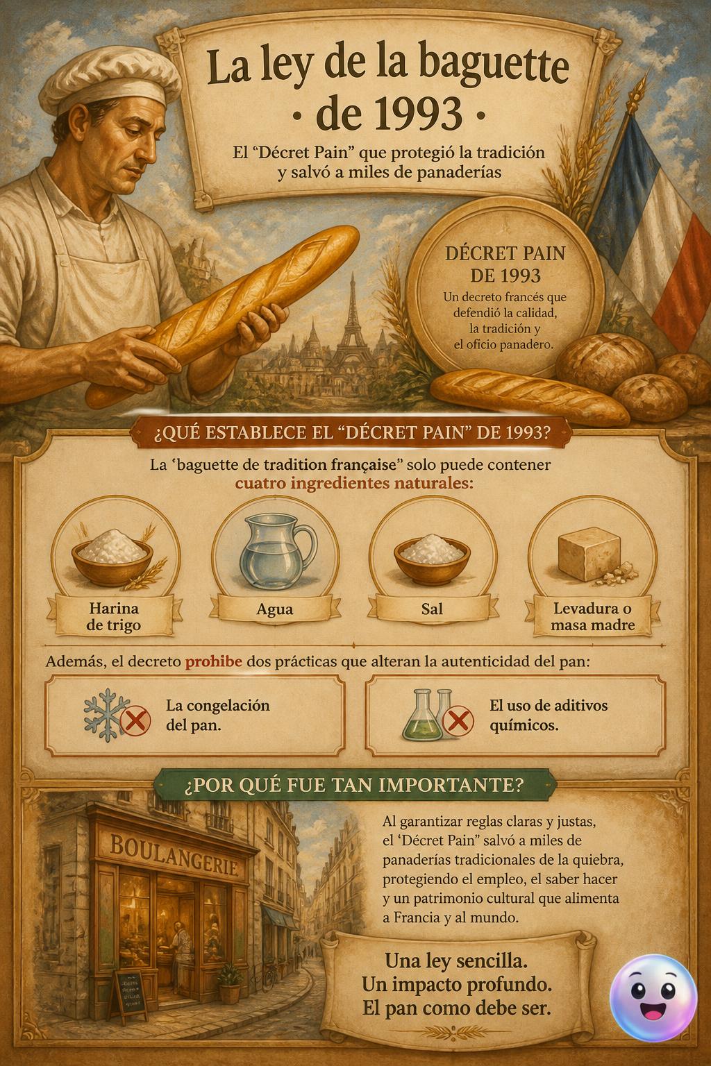 La ley de la baguette de 1993