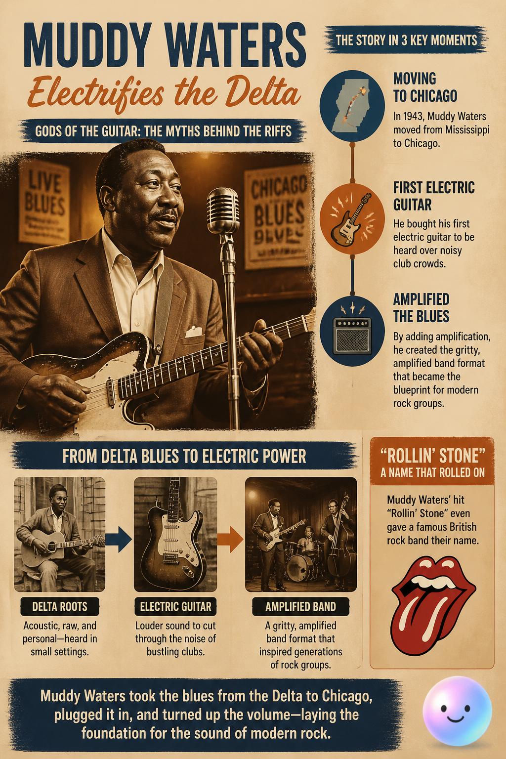Muddy Waters electrifies the Delta