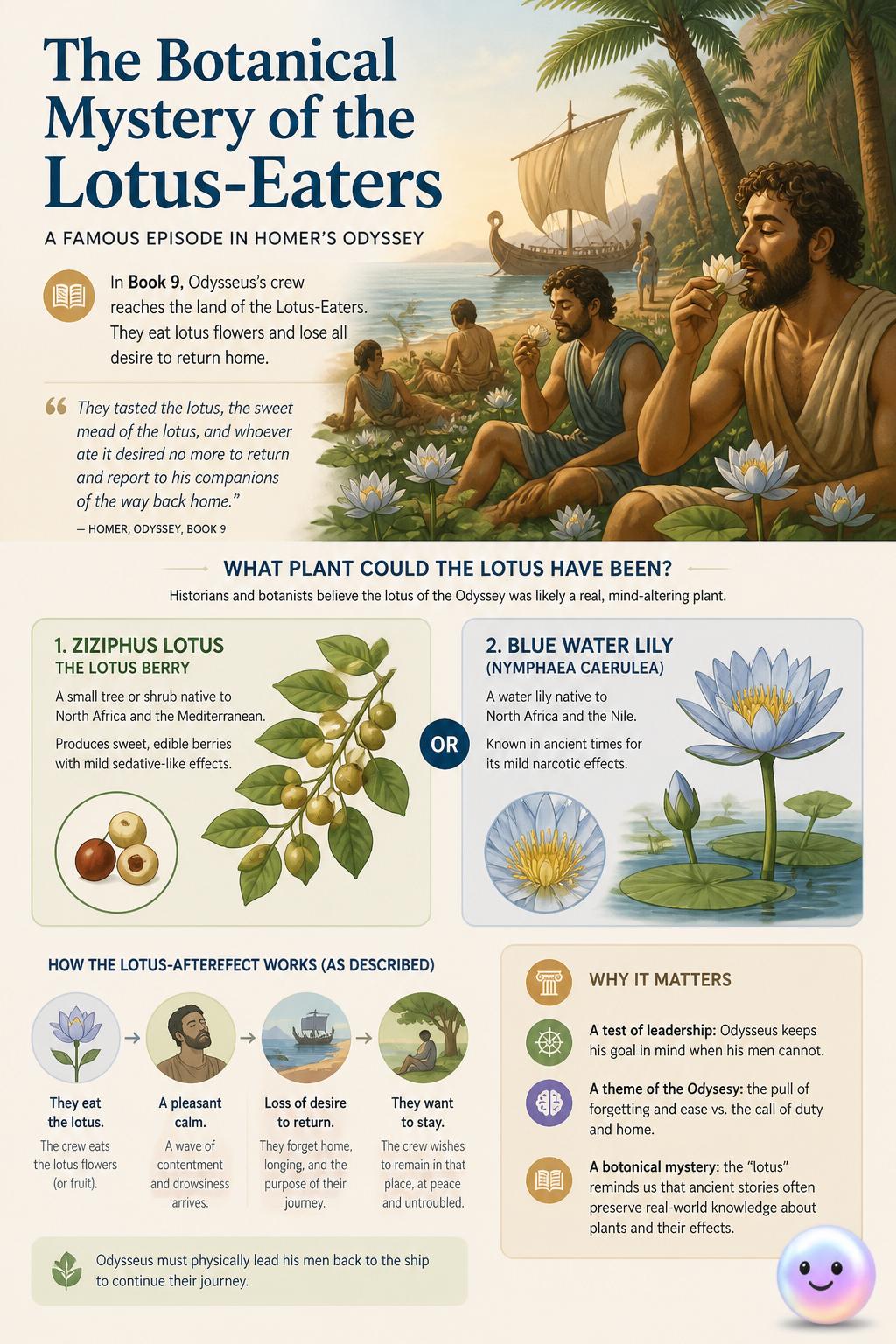 The botanical mystery of the Lotus-Eaters