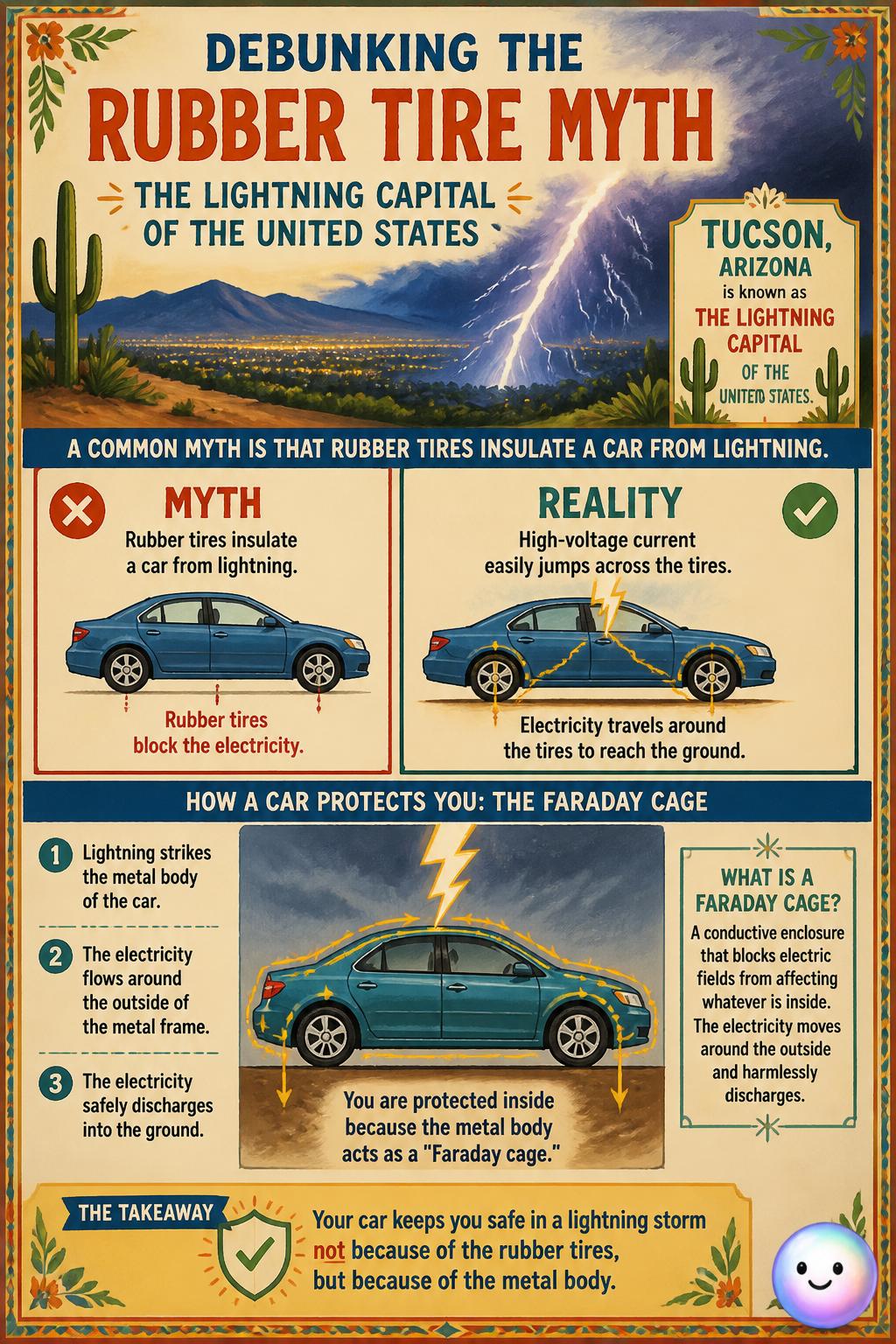 Debunking the rubber tire myth