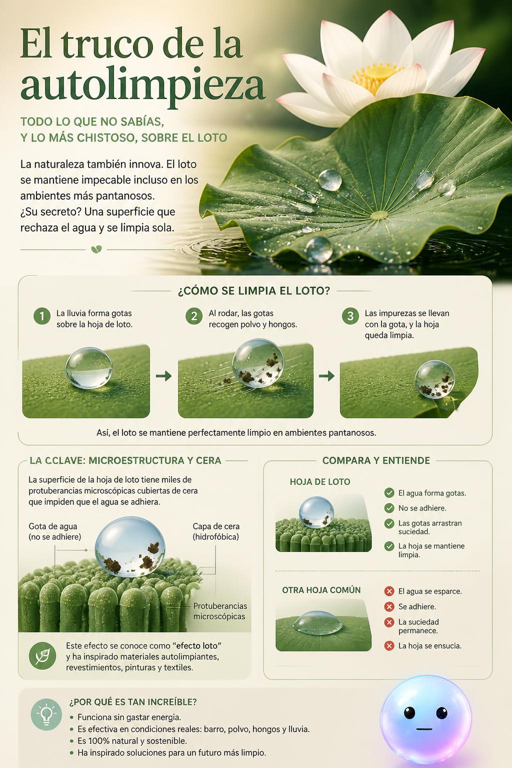 El truco de la autolimpieza