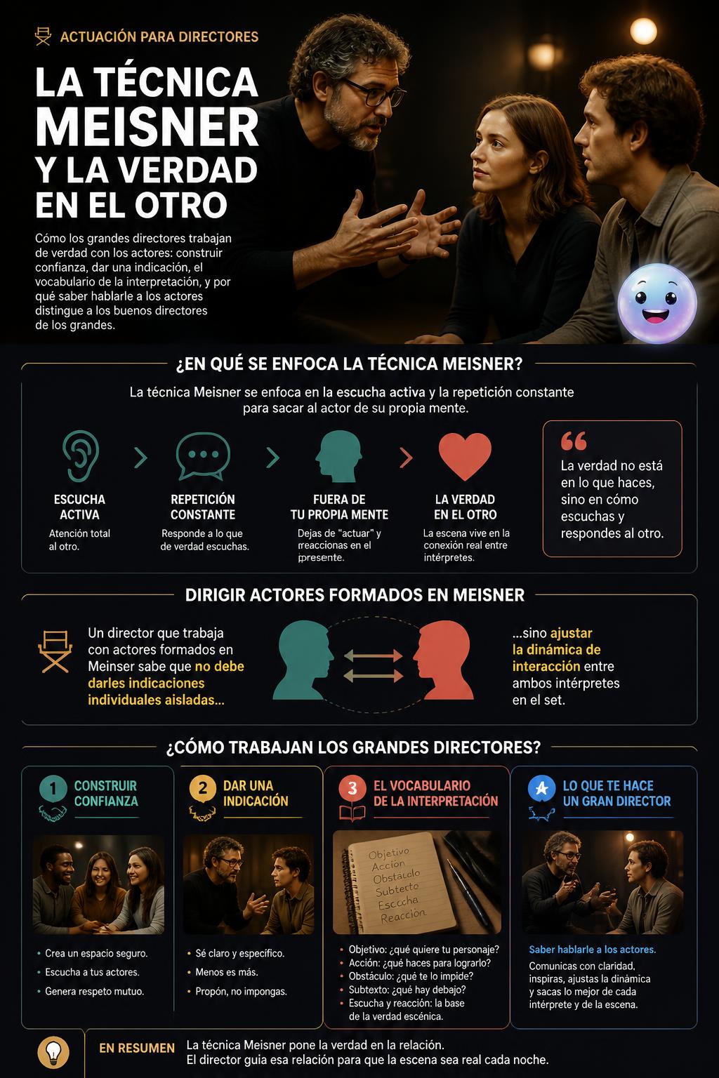 La técnica Meisner y la verdad en el otro
