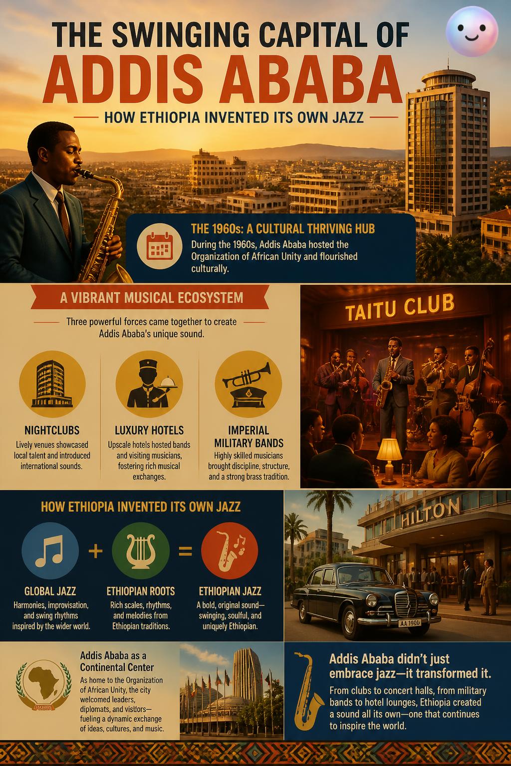 The swinging capital of Addis Ababa