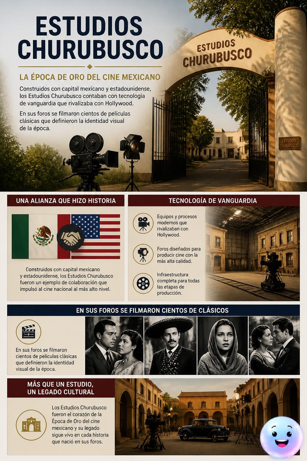Los míticos y modernos Estudios Churubusco