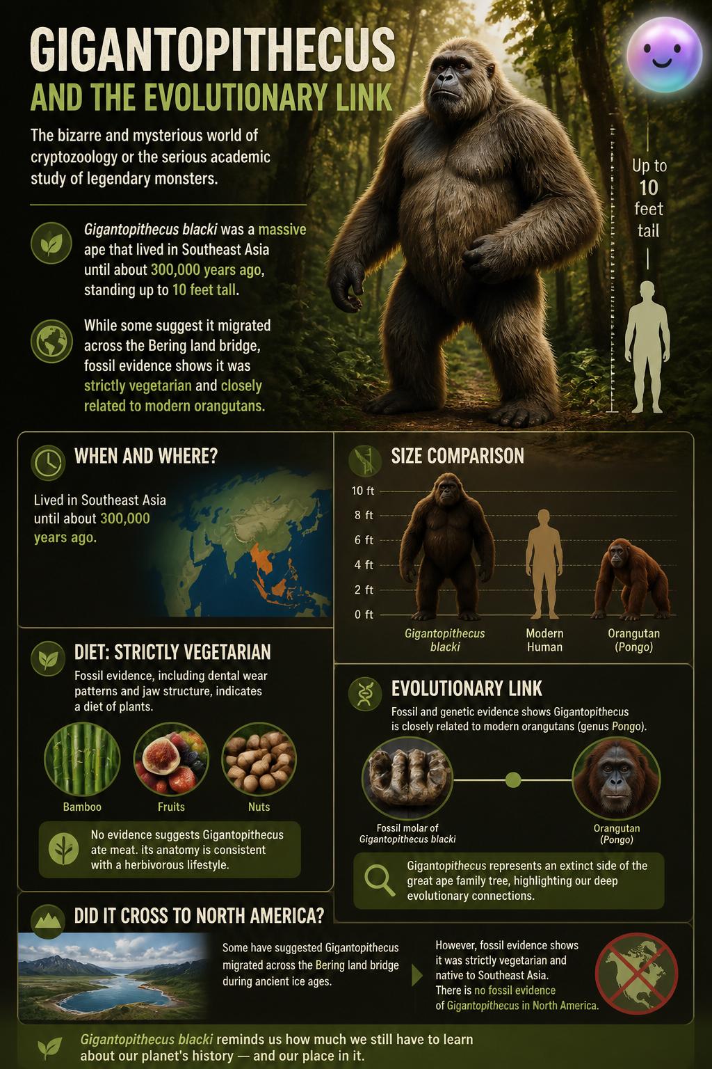 Gigantopithecus and the evolutionary link