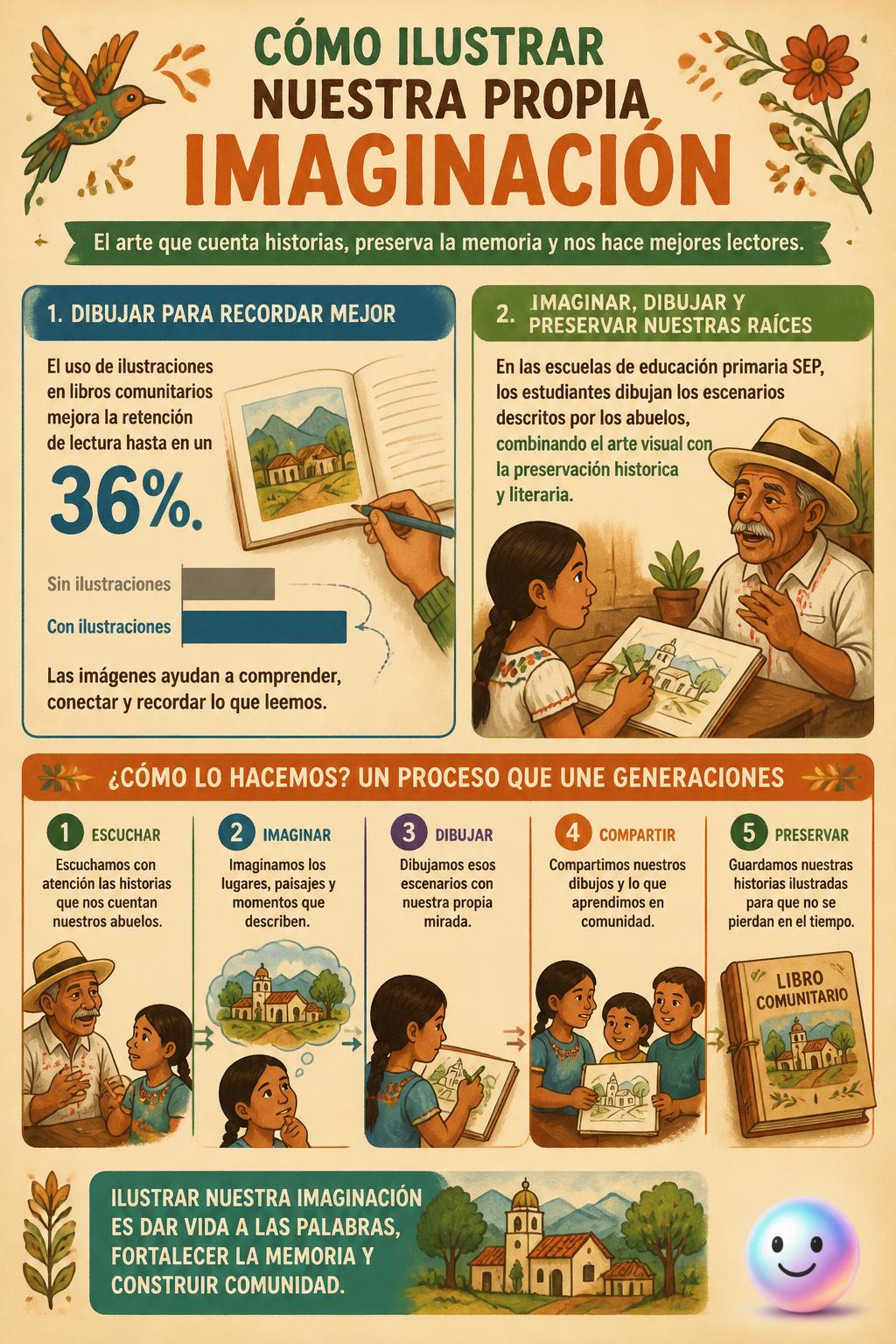 Cómo ilustrar nuestra propia imaginación
