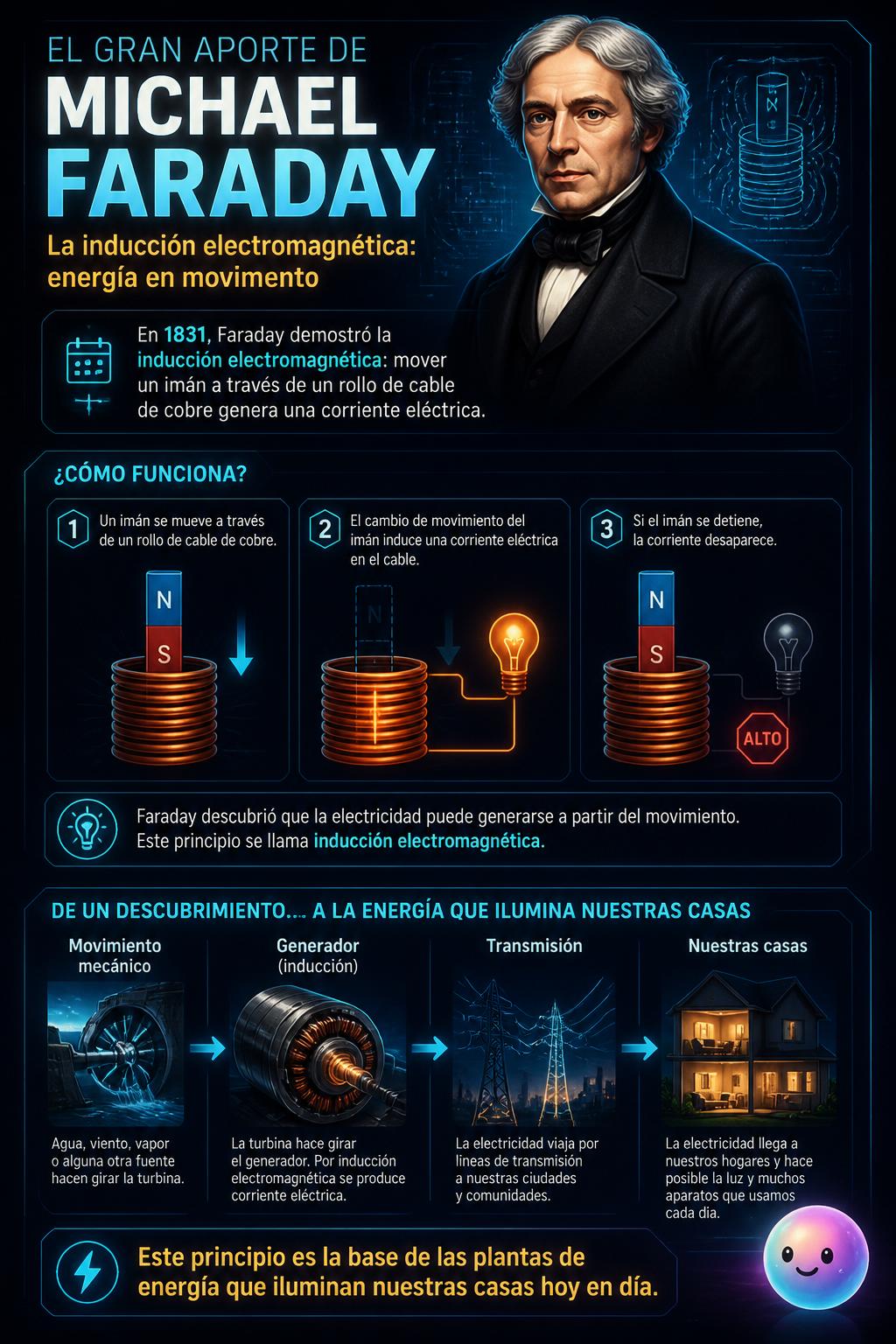 El gran aporte de Michael Faraday