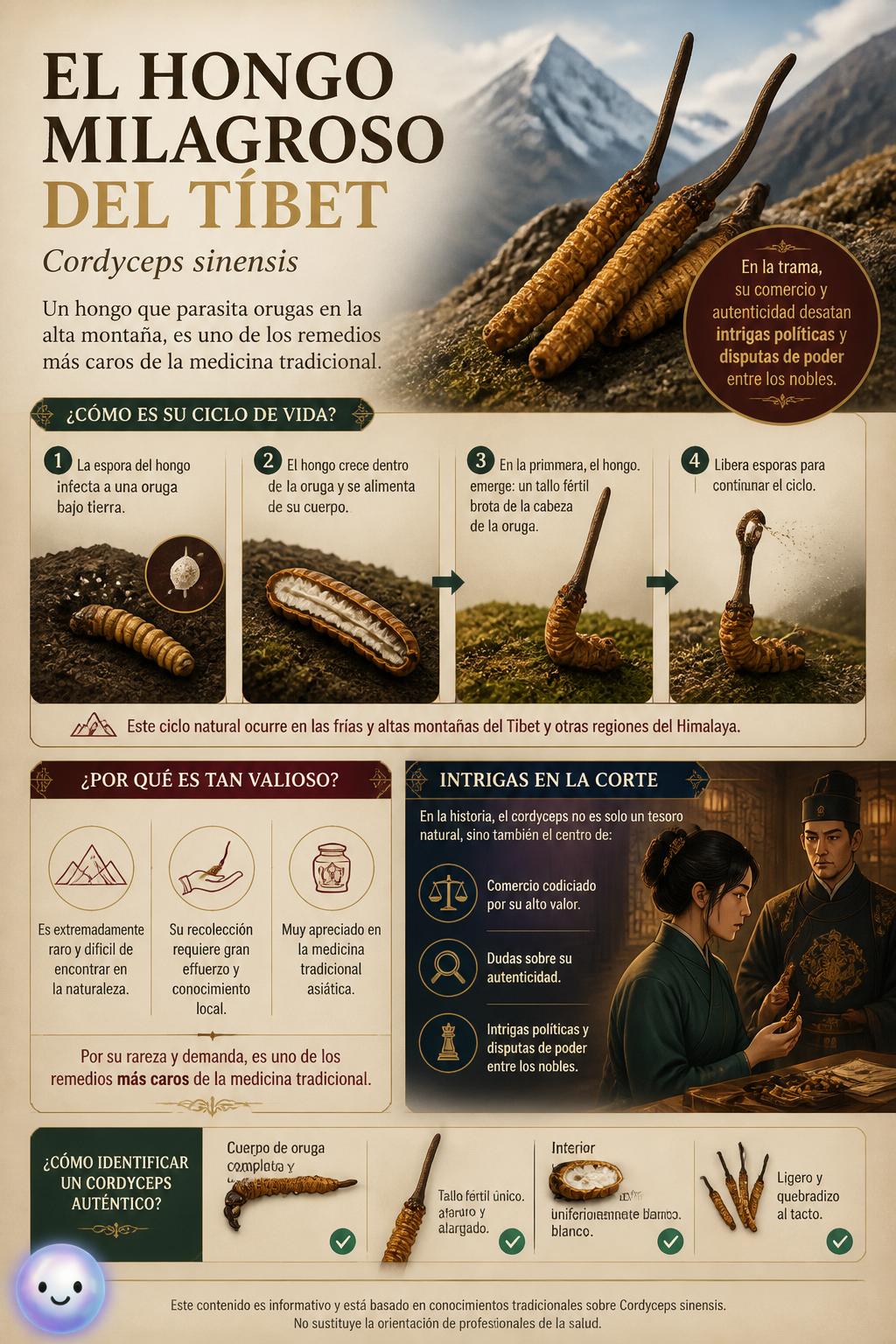 El hongo milagroso del Tíbet