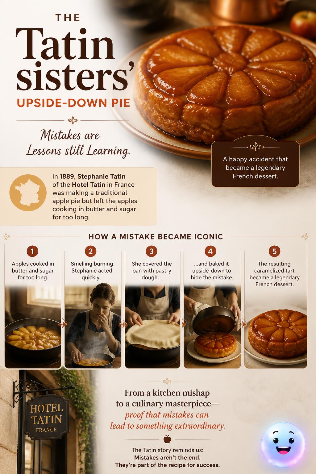 The Tatin sisters' upside-down pie