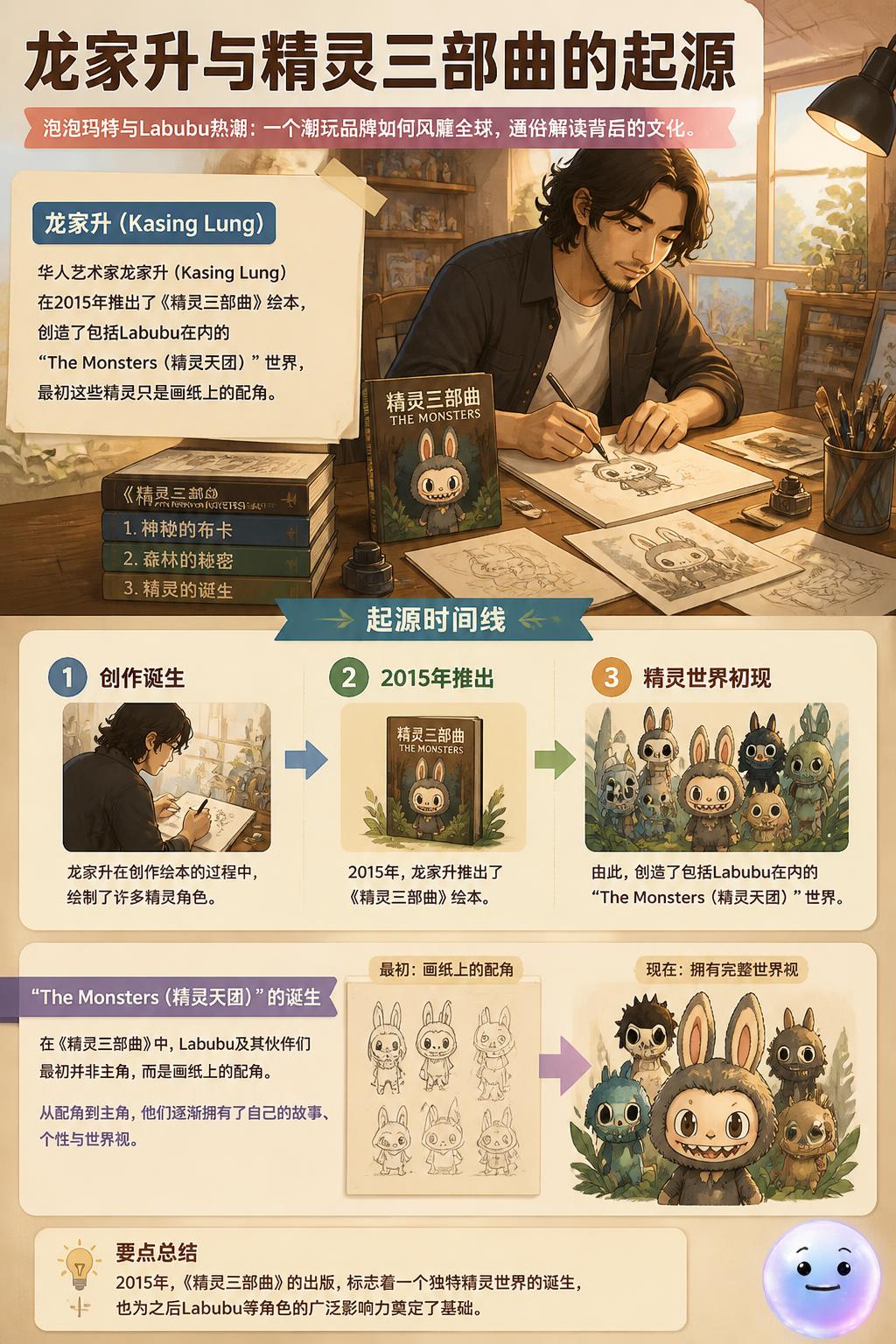龙家升与精灵三部曲的起源