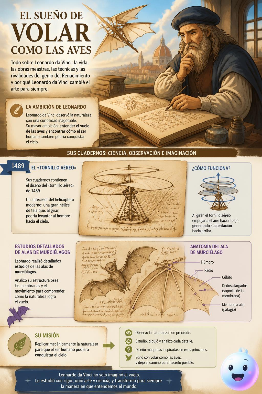 El sueño de volar como las aves