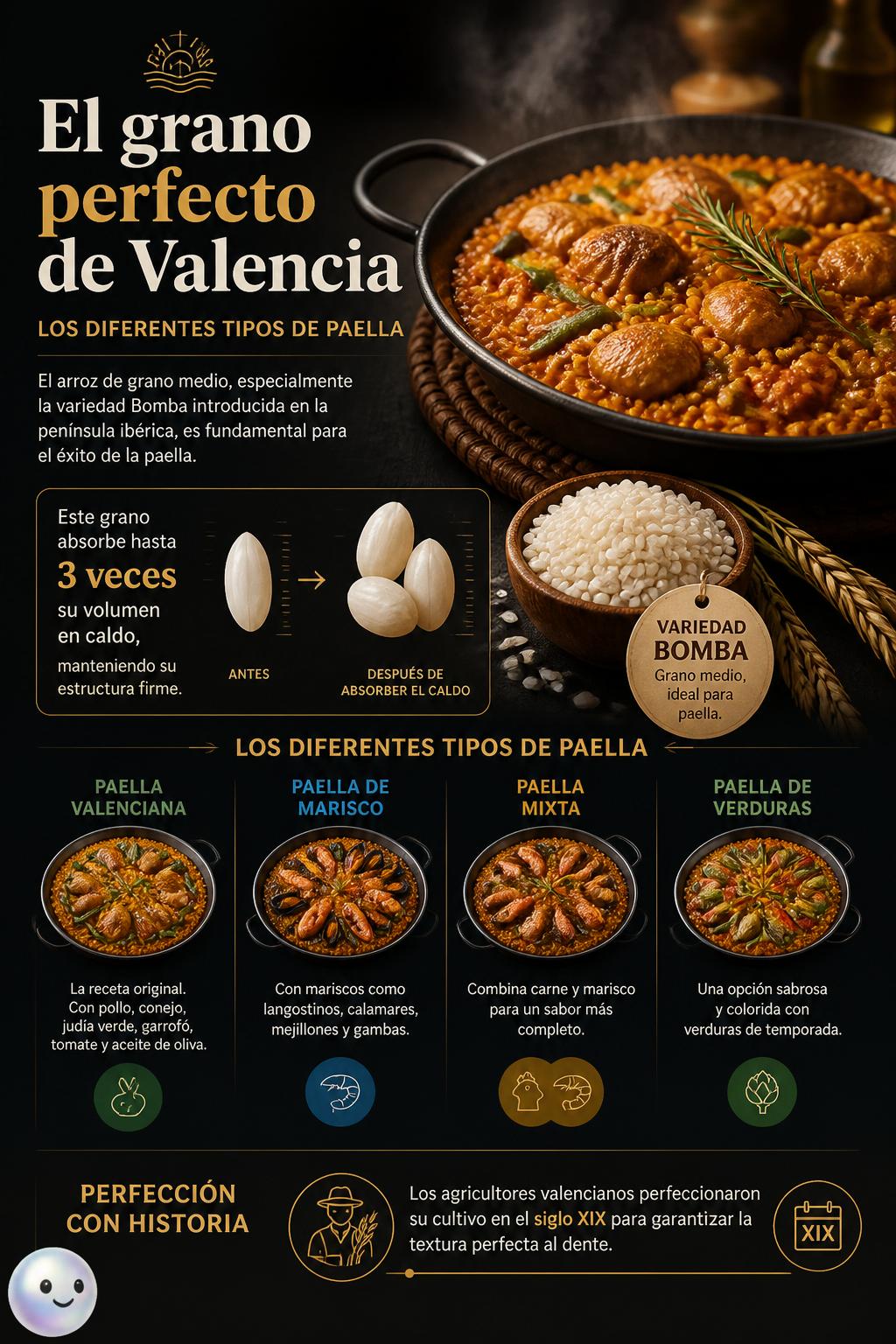 El grano perfecto de Valencia