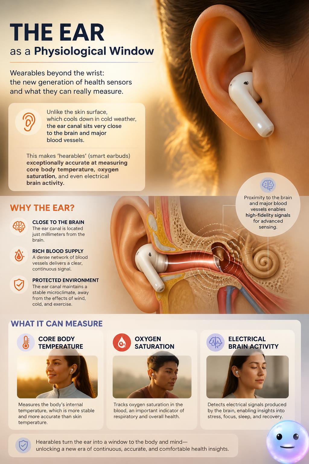 The ear as a physiological window