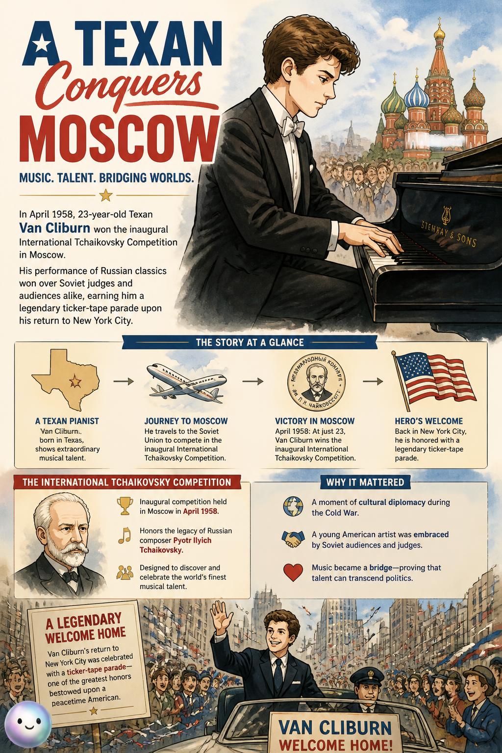 A Texan conquers Moscow