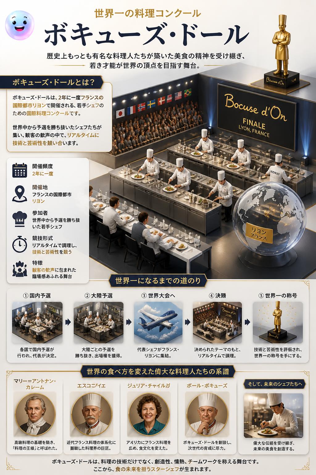 世界一の料理コンクール「ボキューズ・ドール」