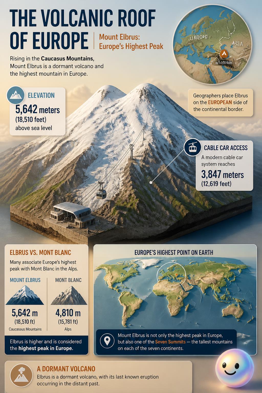 The volcanic roof of Europe
