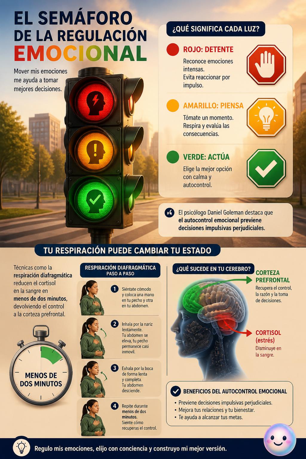El semáforo de la regulación emocional