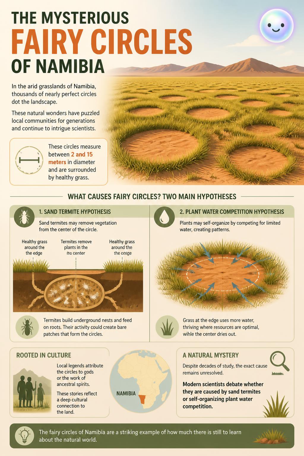 The mysterious fairy circles of Namibia