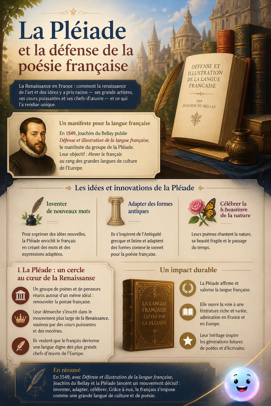 La Pléiade et la défense de la poésie française