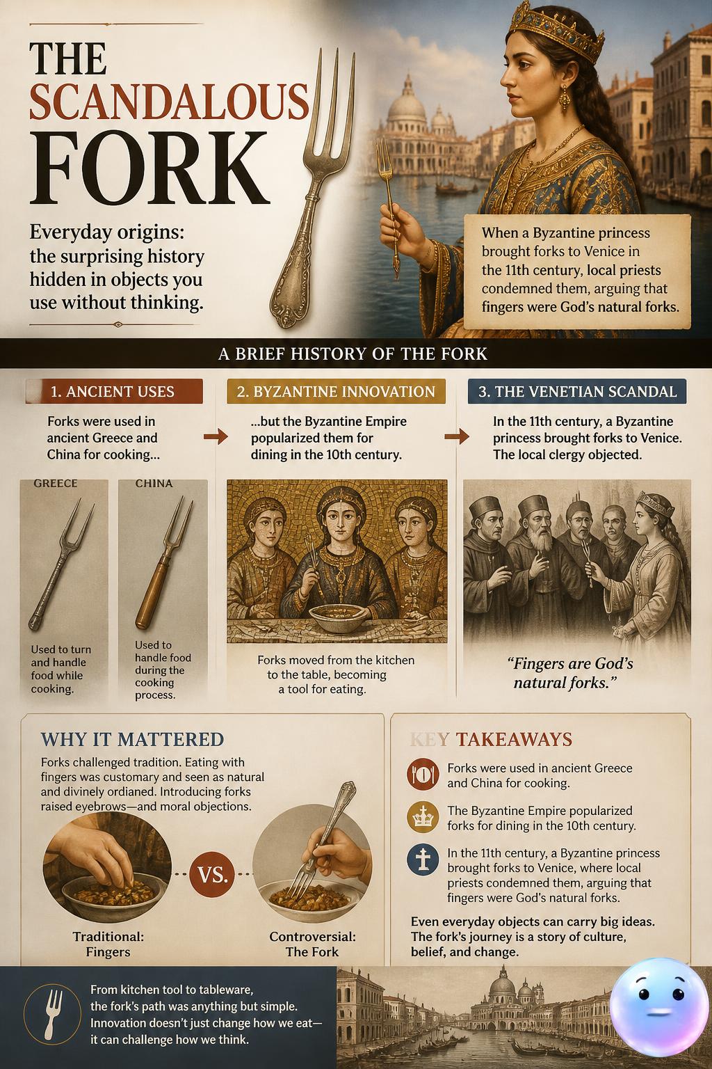The scandalous fork
