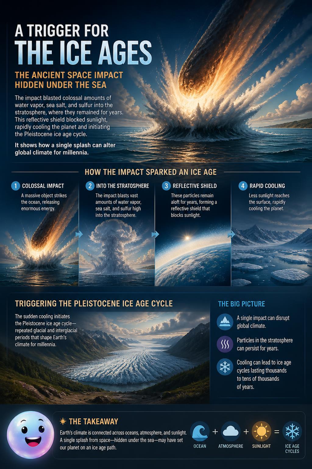 A trigger for the ice ages