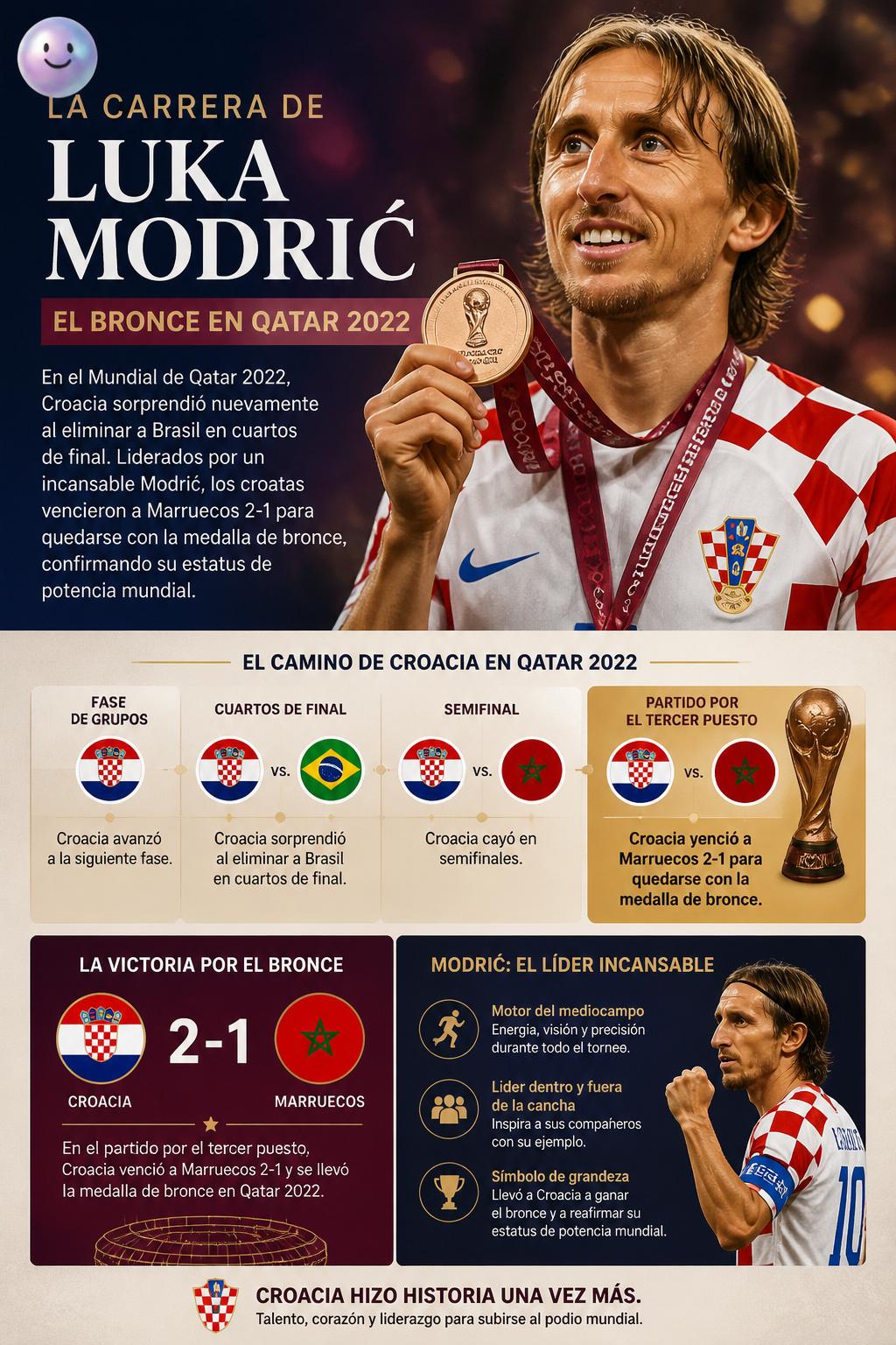 El bronce en Qatar 2022