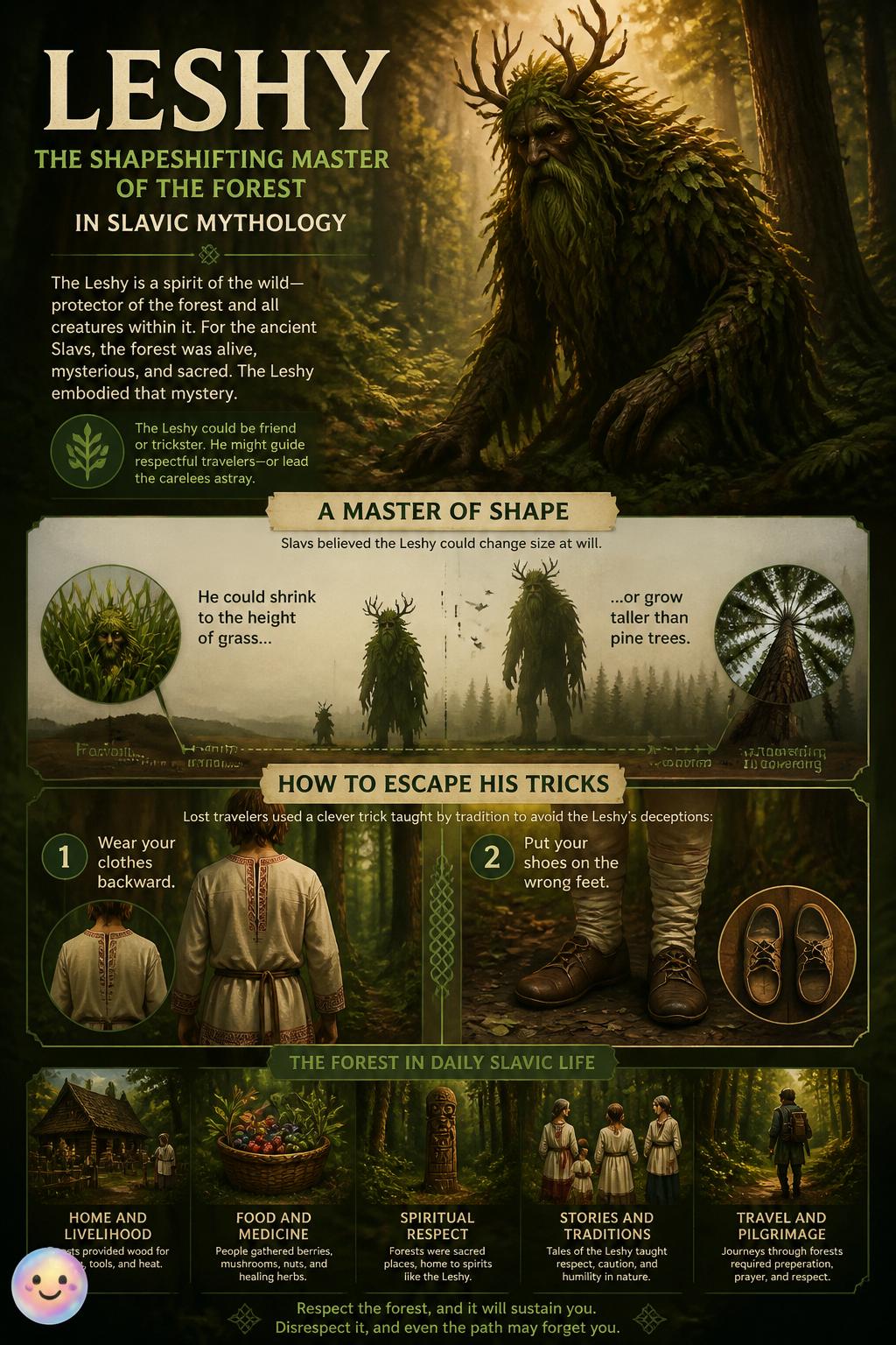 Leshy the shapeshifting master of the forest