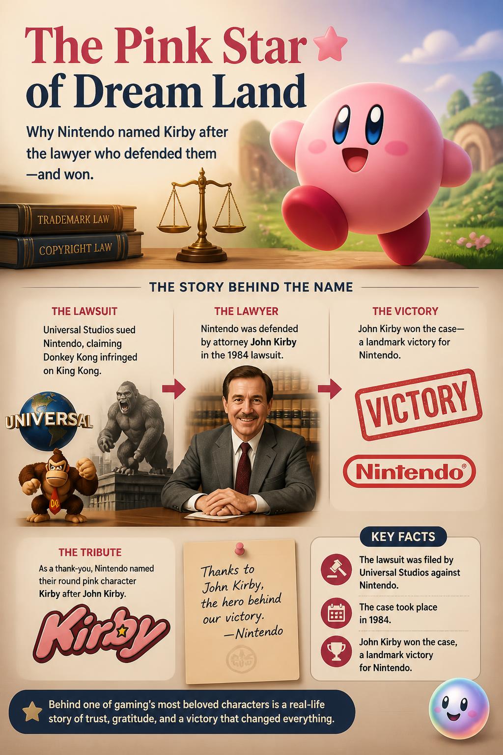 The pink star of Dream Land