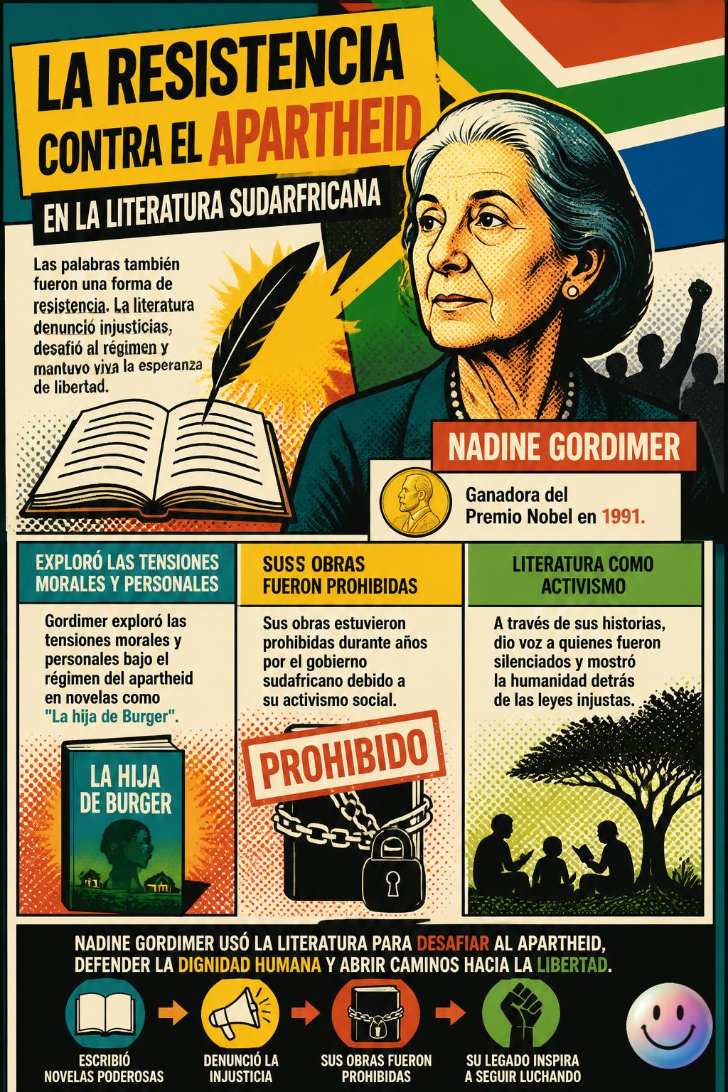 La resistencia contra el apartheid en la literatura sudafricana