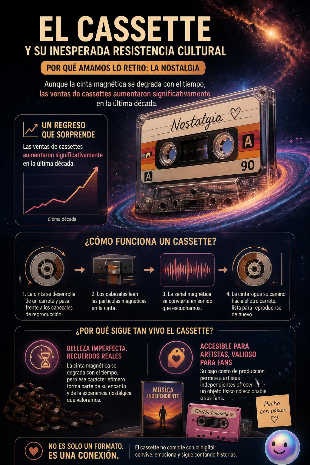 El cassette y su inesperada resistencia cultural