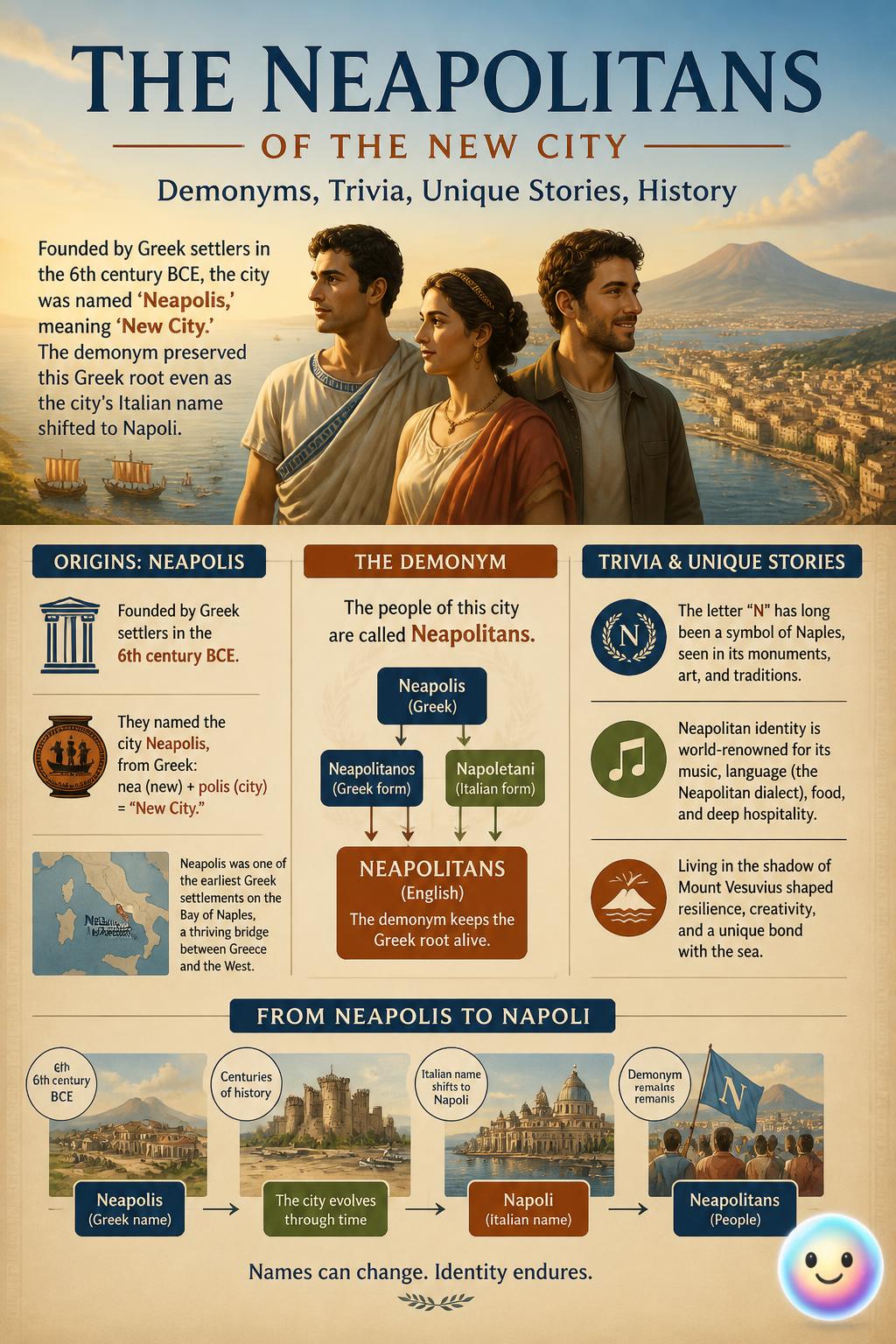 The Neapolitans of the new city