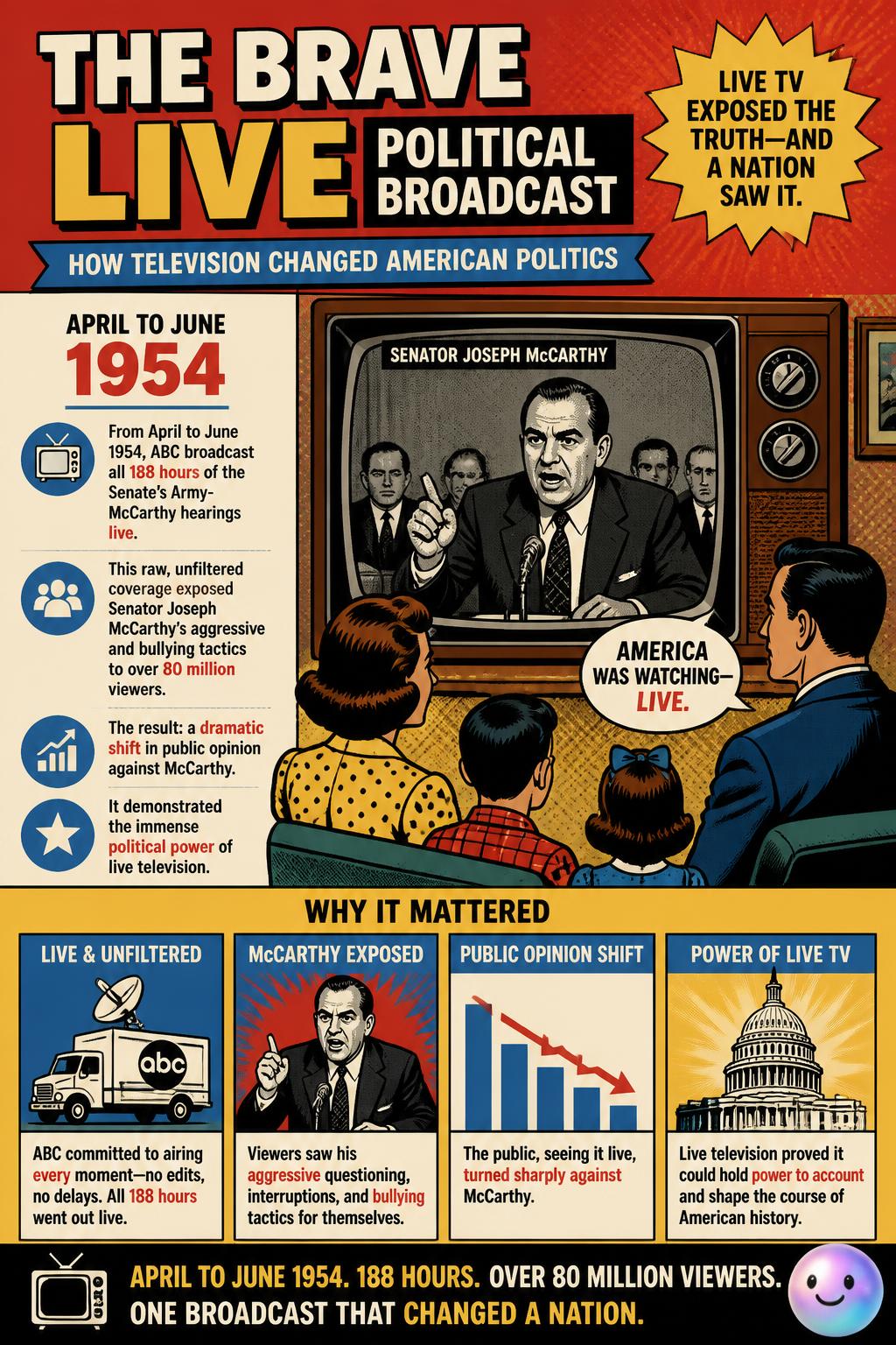 The brave live political broadcast