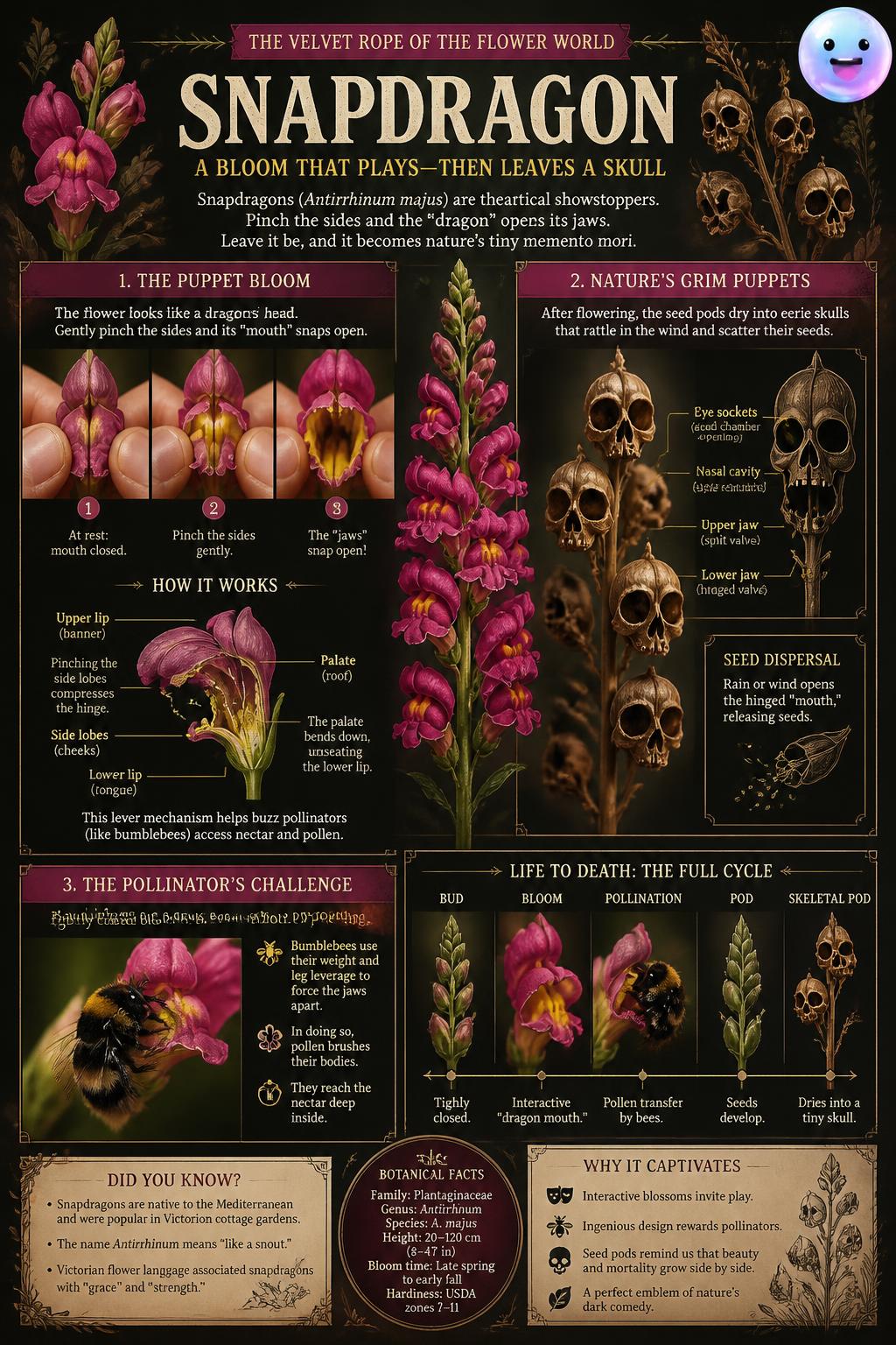 The velvet rope of the flower world