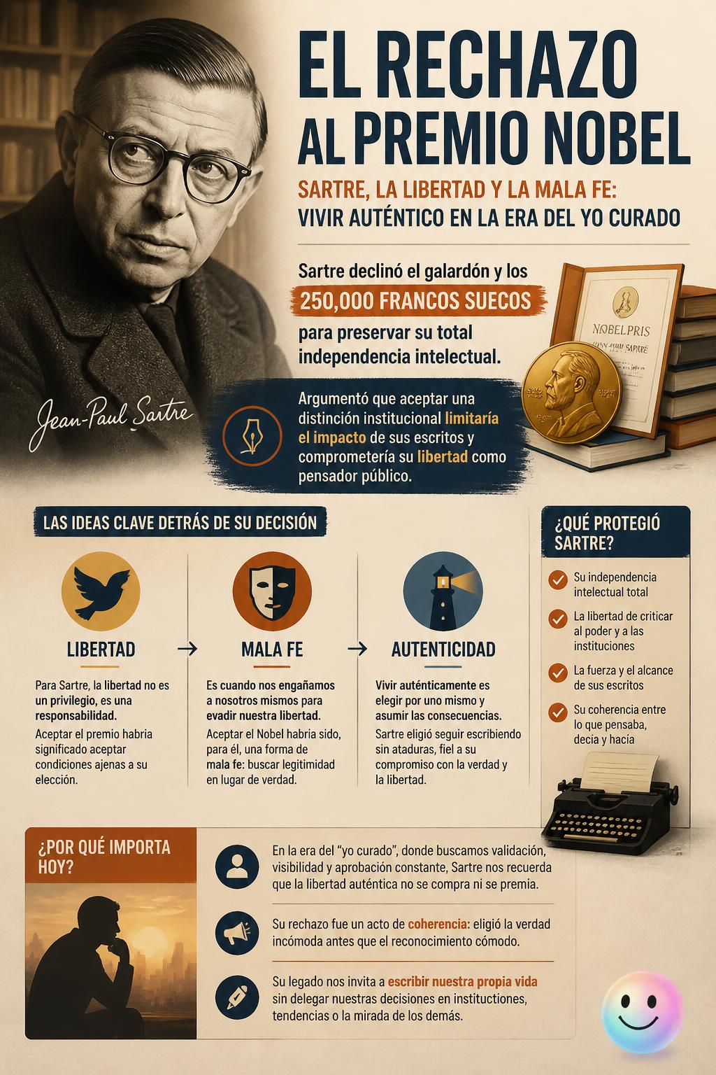 El rechazo al premio Nobel