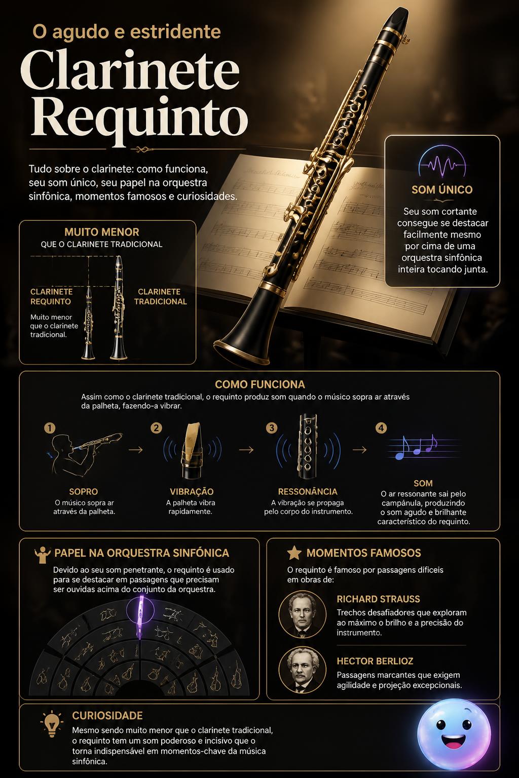 O agudo e estridente clarinete requinto
