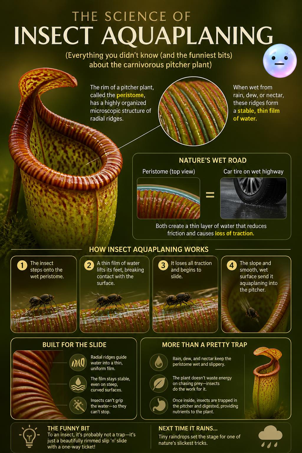 The science of insect aquaplaning