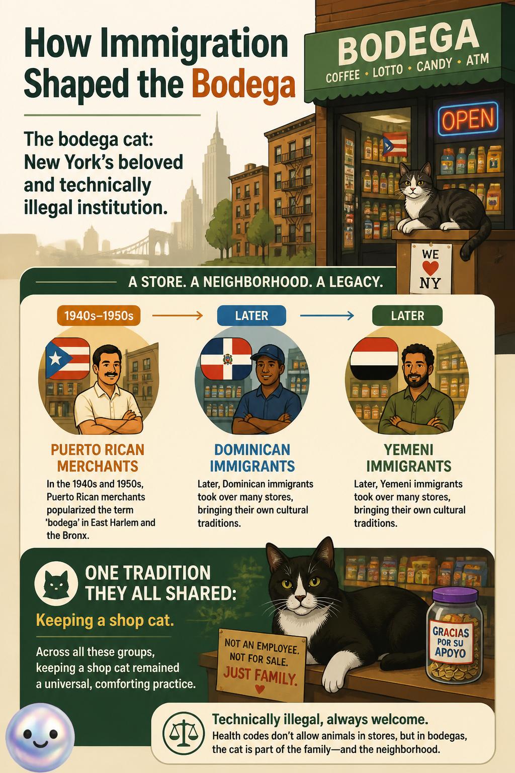 How immigration shaped the bodega
