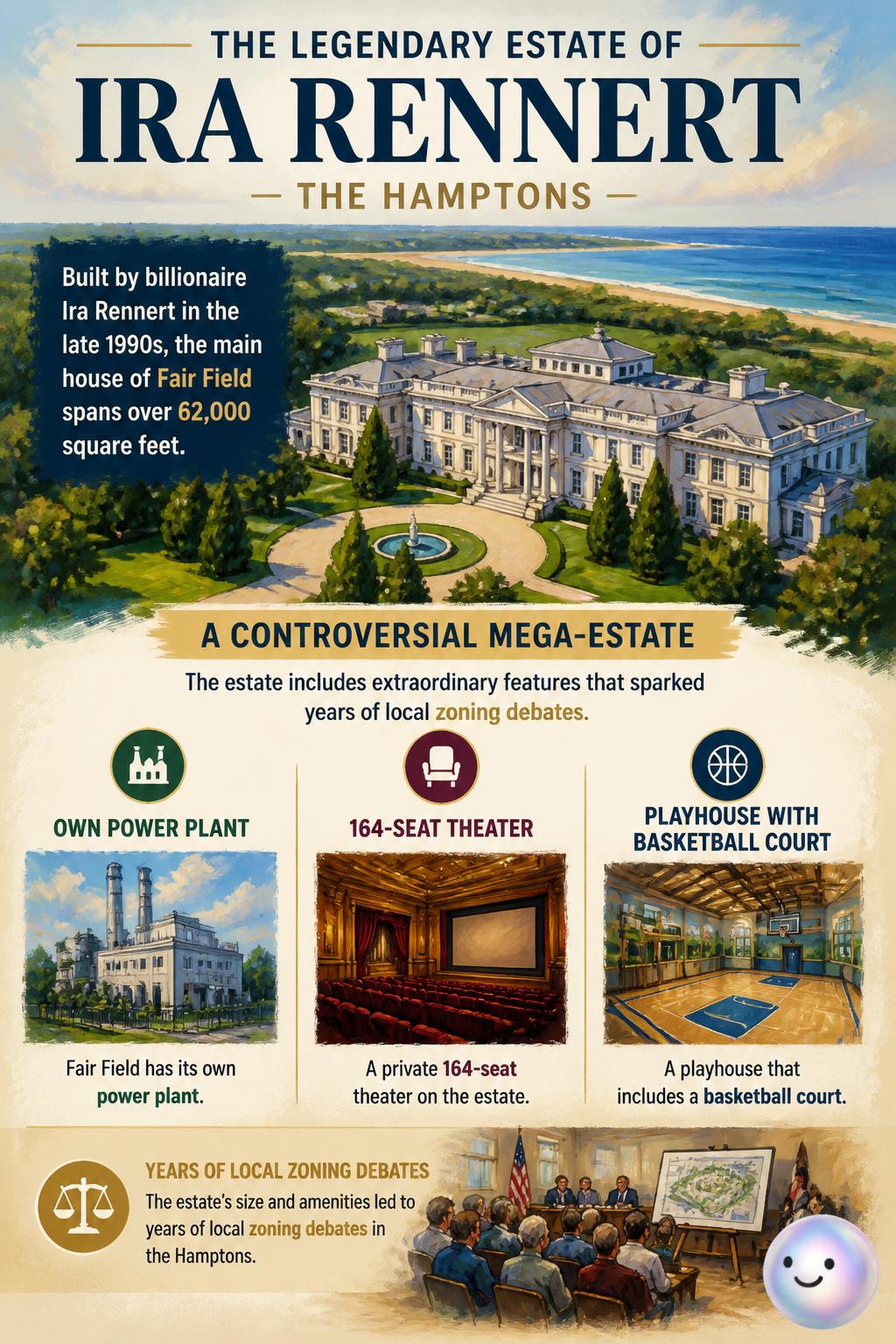 The legendary estate of Ira Rennert