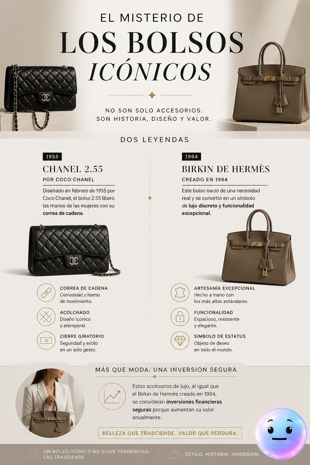 El misterio de los bolsos icónicos