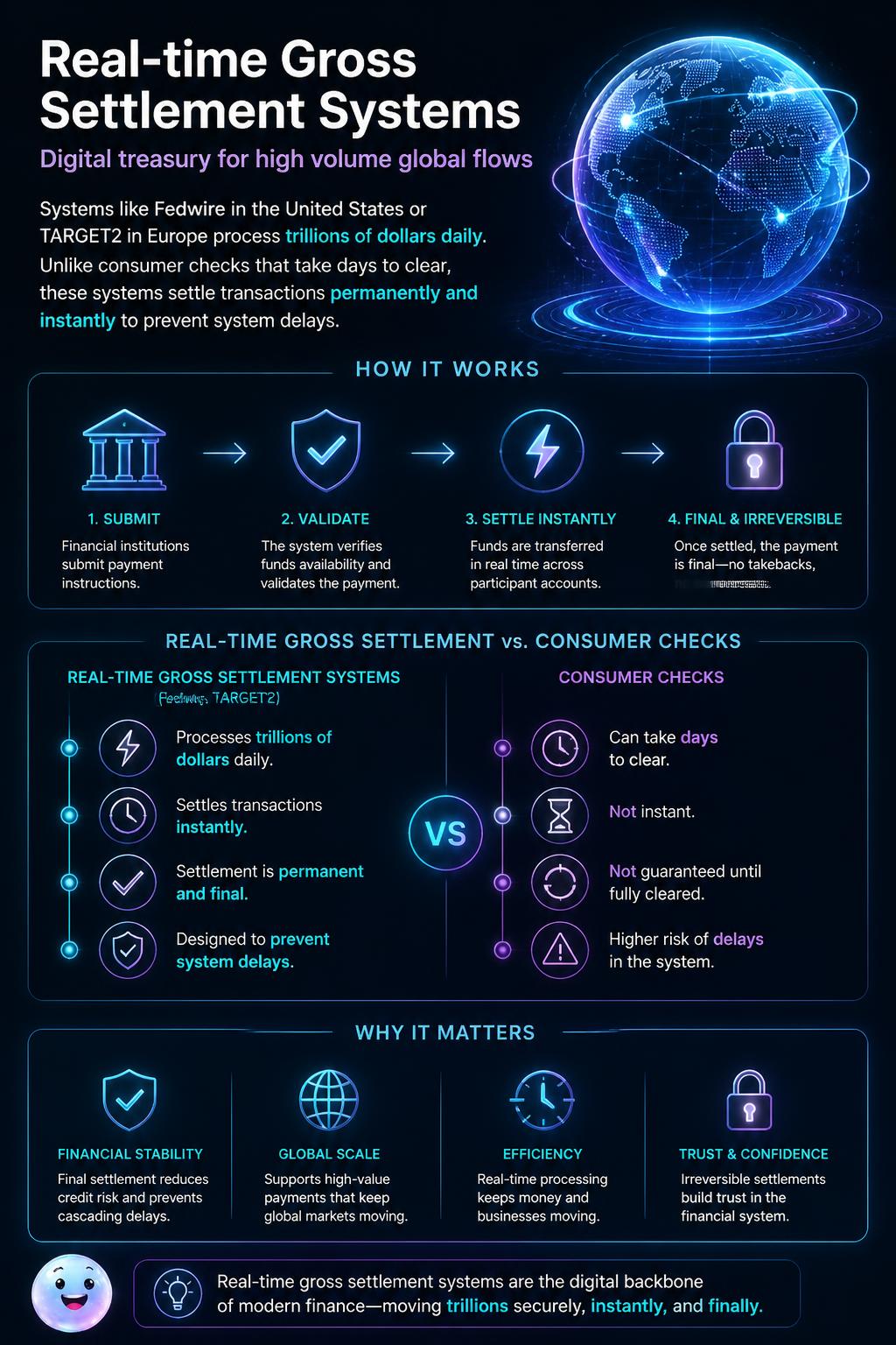 Real-time gross settlement systems
