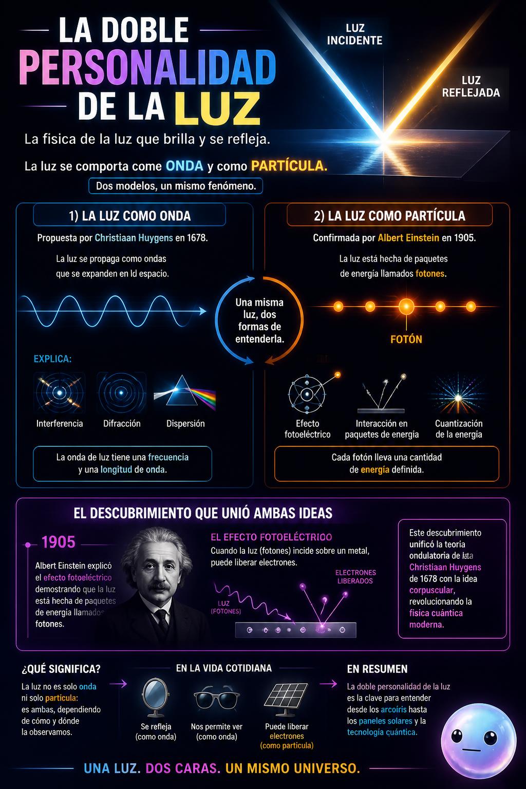 La doble personalidad de la luz