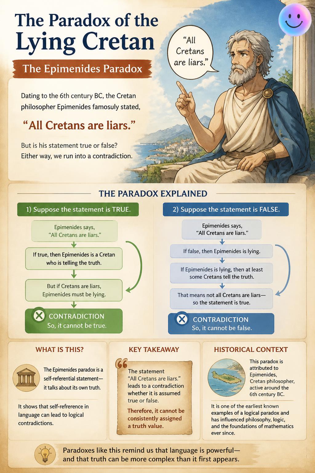 The paradox of the lying Cretan