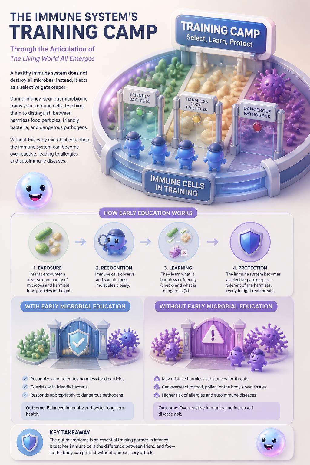 The immune system's training camp