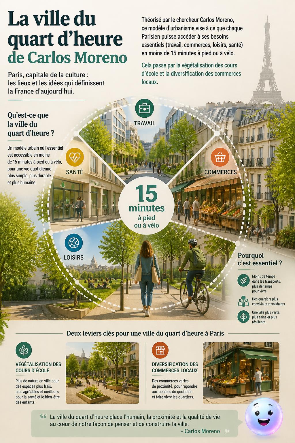 La ville du quart d'heure de Carlos Moreno