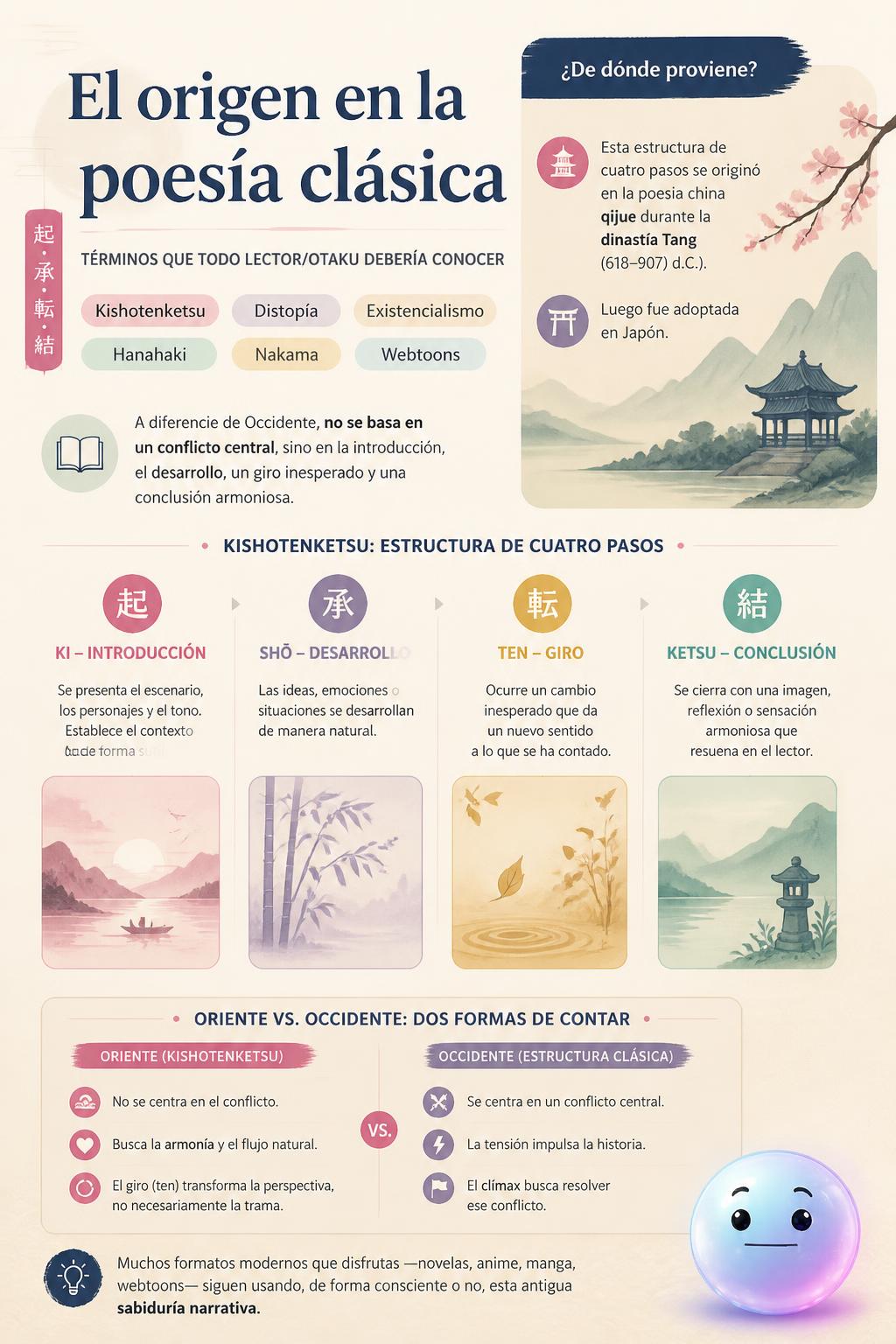 El origen en la poesía clásica