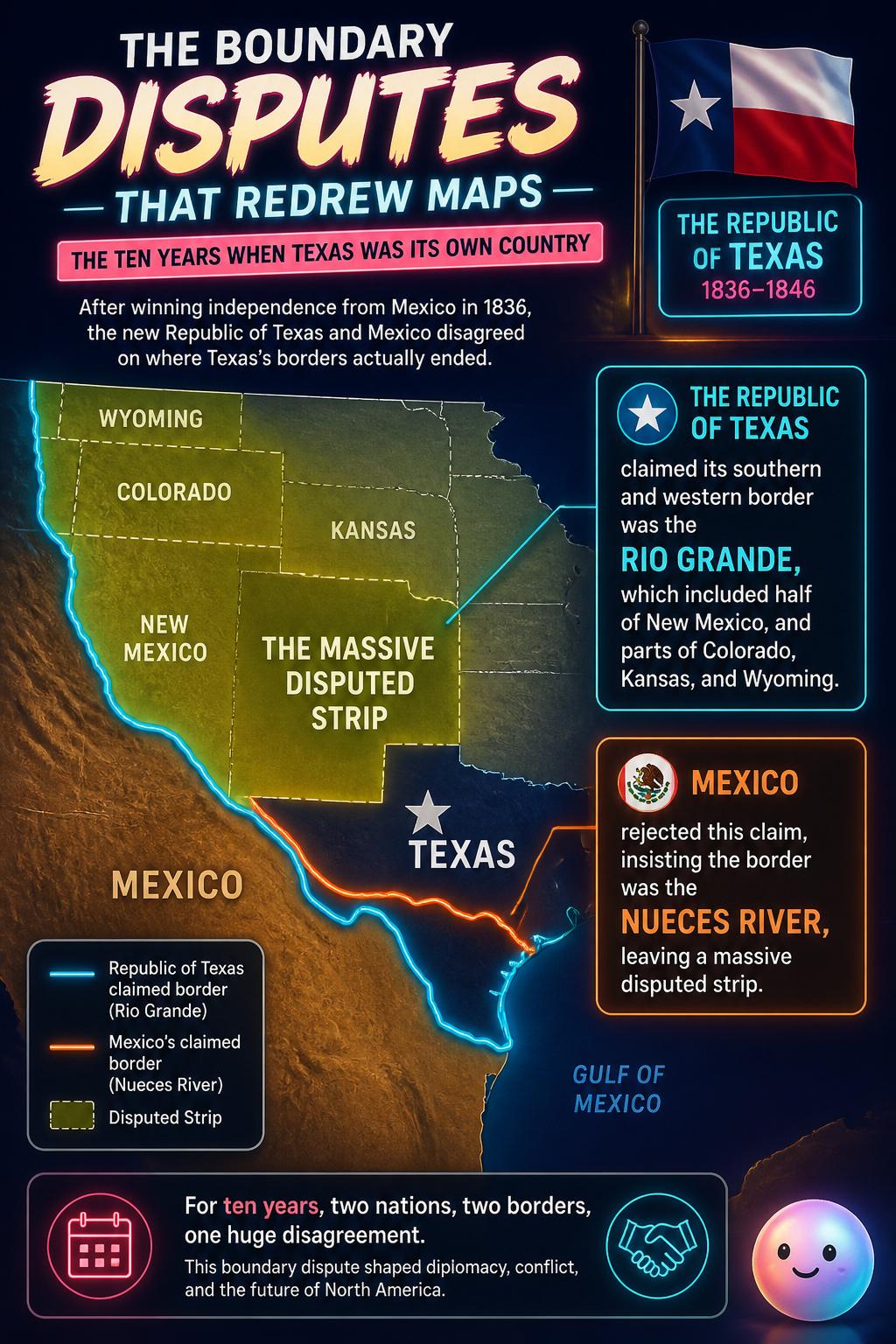 The boundary disputes that redrew maps