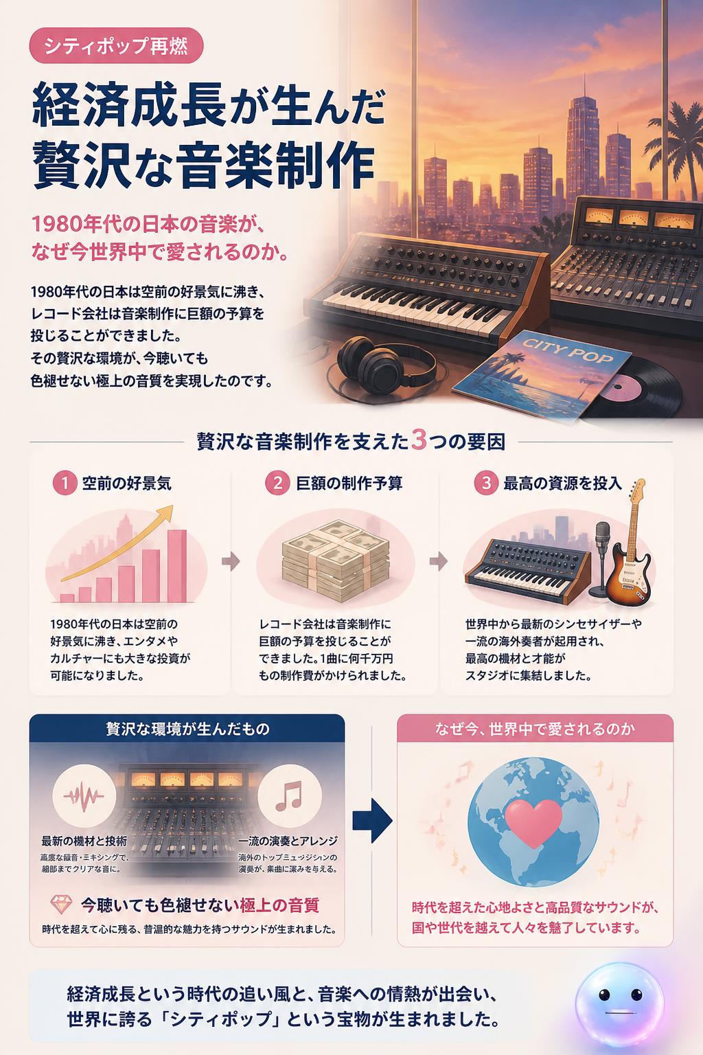経済成長が生んだ贅沢な音楽制作